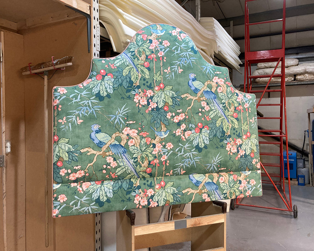 Kingsize Samson Headboard Linwood Miji Juniper