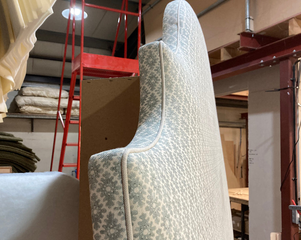 Kingsize Samson Headboard Linwood Ashfield Moss