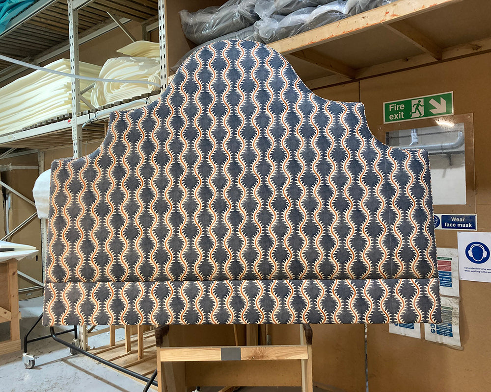 Super King Samson Headboard Linwood Helter Skelter Slate