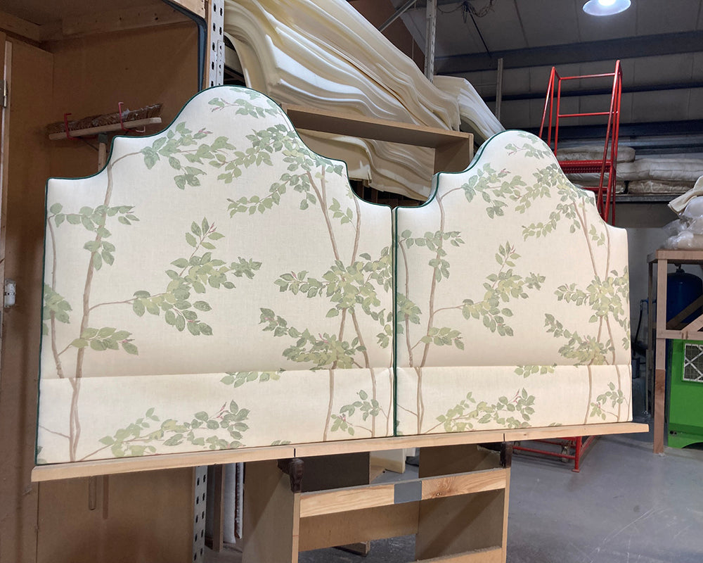 Twin Single Samson Headboards Lewis & Wood Beech Document Green