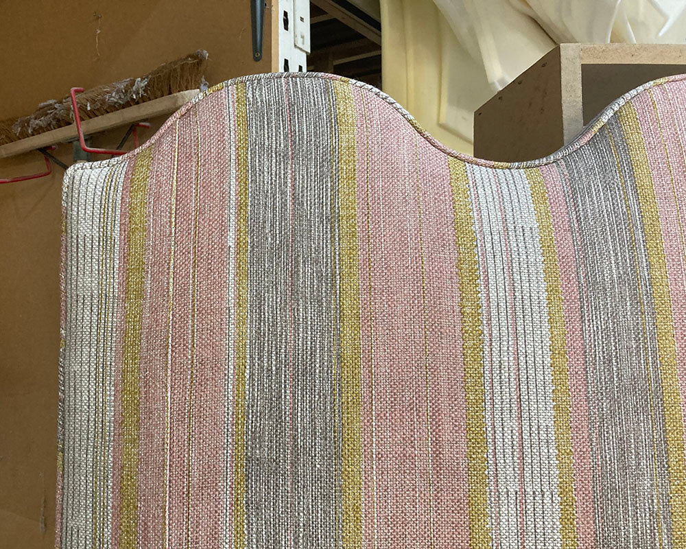 Kingsize Solas Headboard Fermoie Carskiey Stripe 007