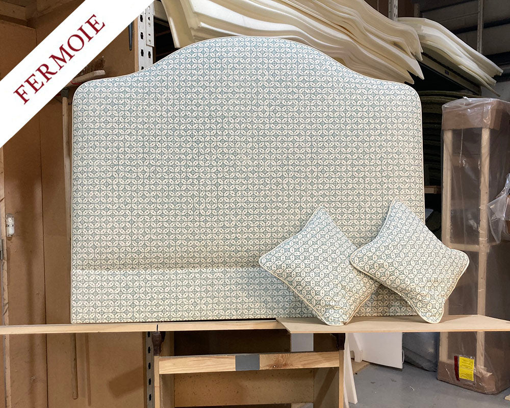 Double Barra Headboard & 2 Cushions Fermoie Hamble 008