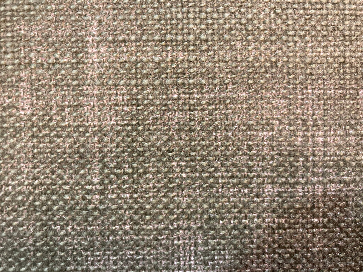 Double Samson Headboard Fermoie Plain Linen Parson's Green