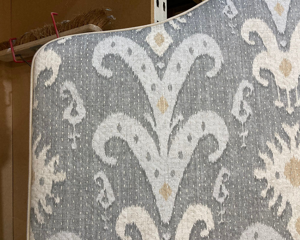 Double Barra Headboard Lewis & Wood Kantharat Smoky Buff