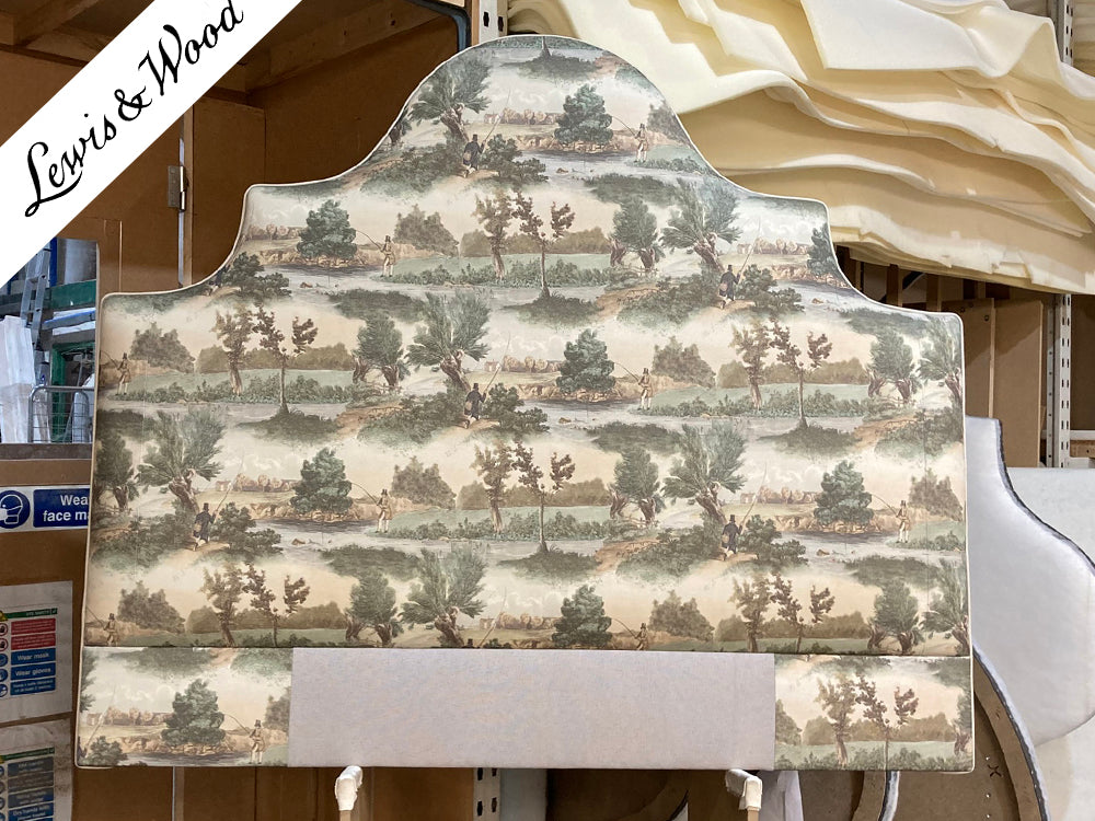 Kingsize Samson Headboard Lewis & Wood Fly Fishing