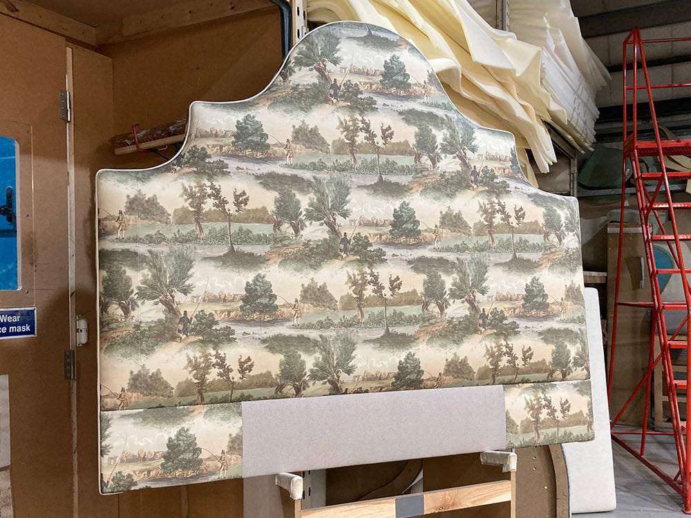 Kingsize Samson Headboard Lewis & Wood Fly Fishing