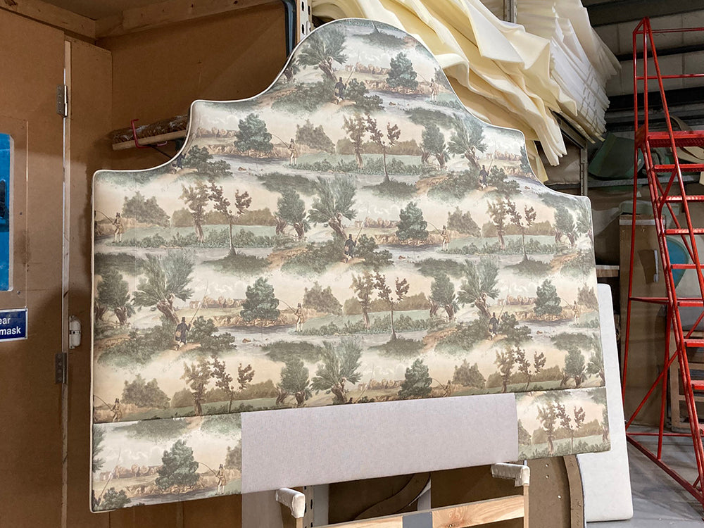 Kingsize Samson Headboard Lewis & Wood Fly Fishing