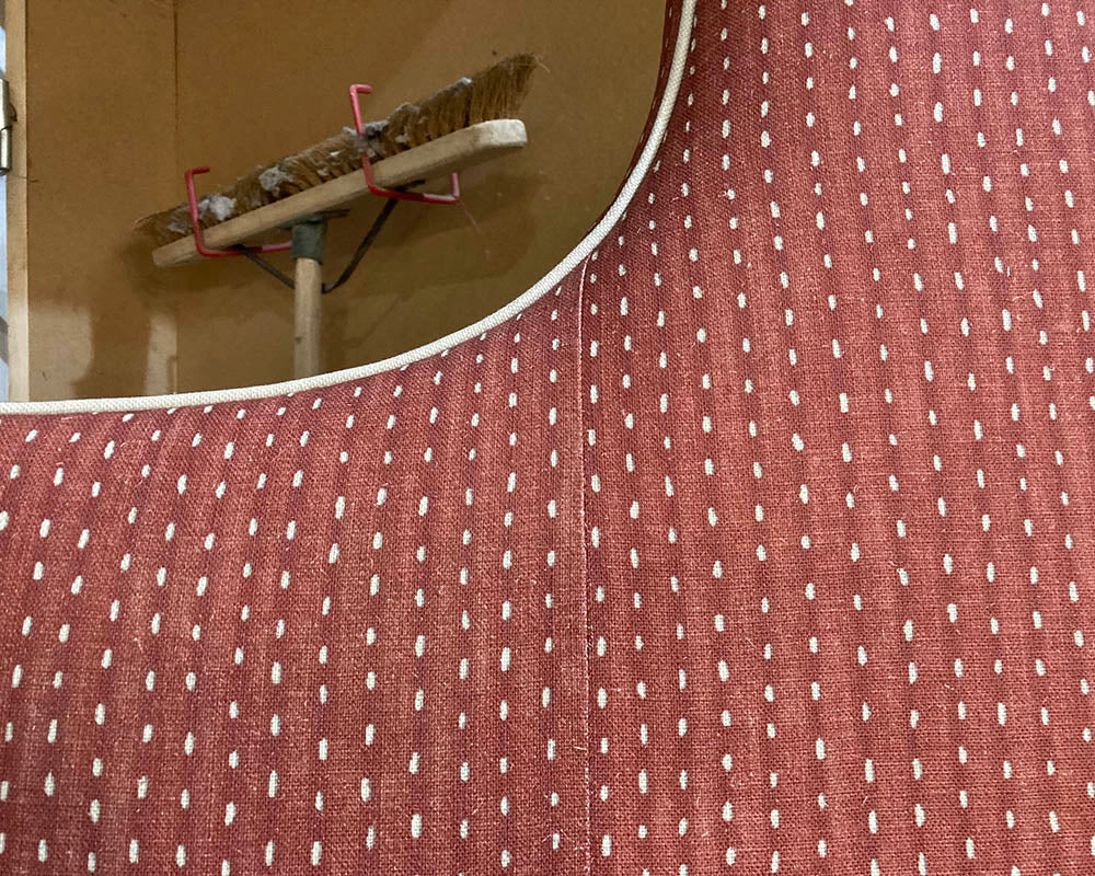 Super King Samson Headboard Lewis & Wood Wild Rice Red Hut