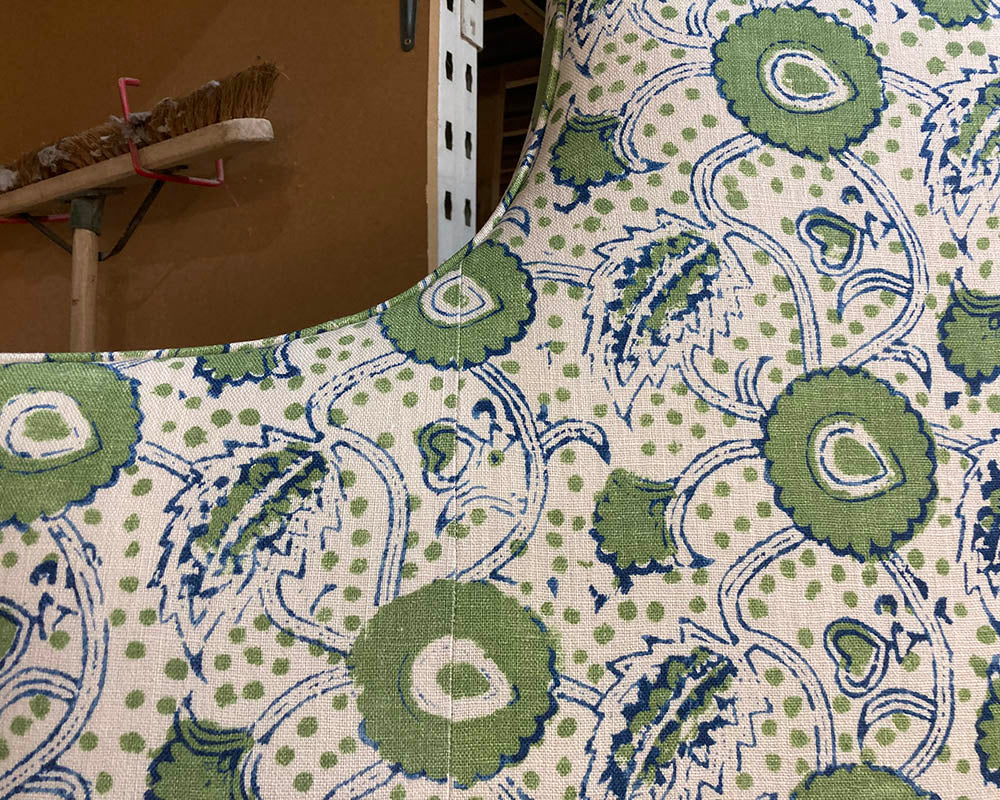 Super King Samson Headboard Linwood Rubia Peas