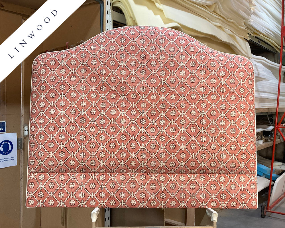 Double Barra Headboard Linwood Khiva Sunset