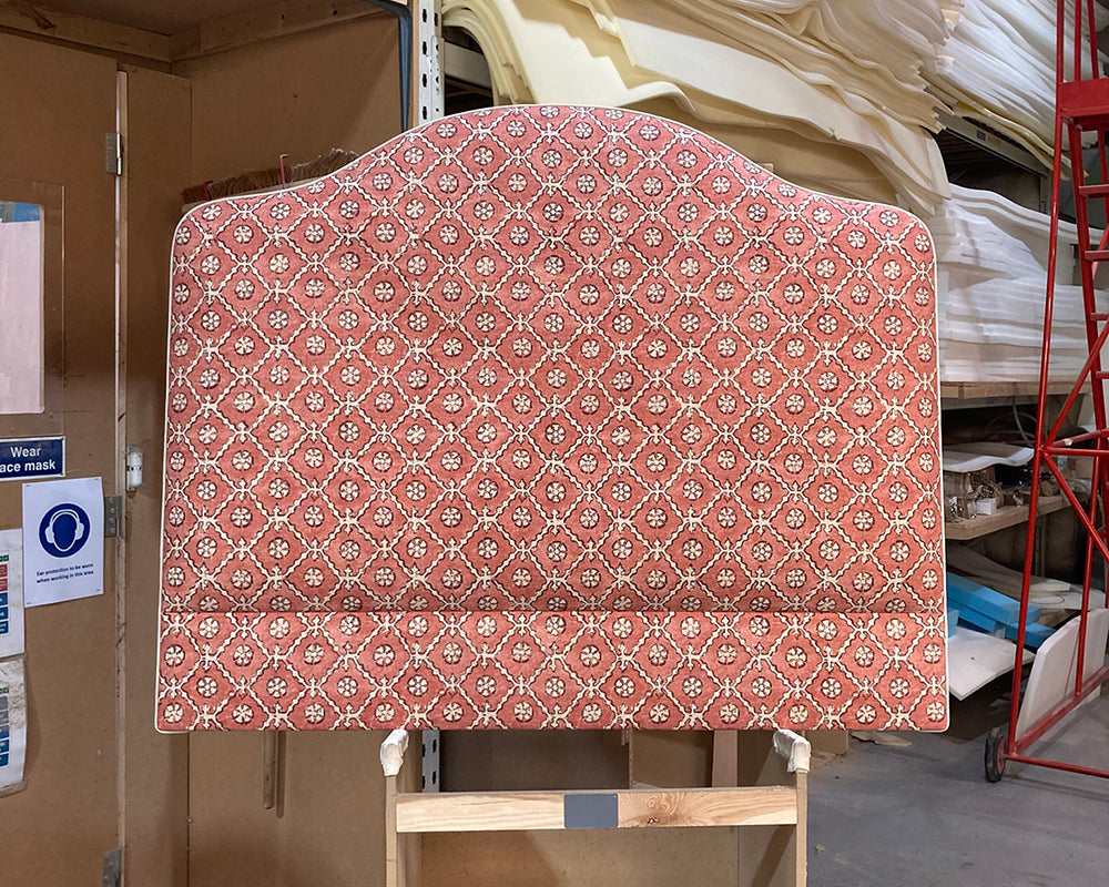 Double Barra Headboard Linwood Khiva Sunset