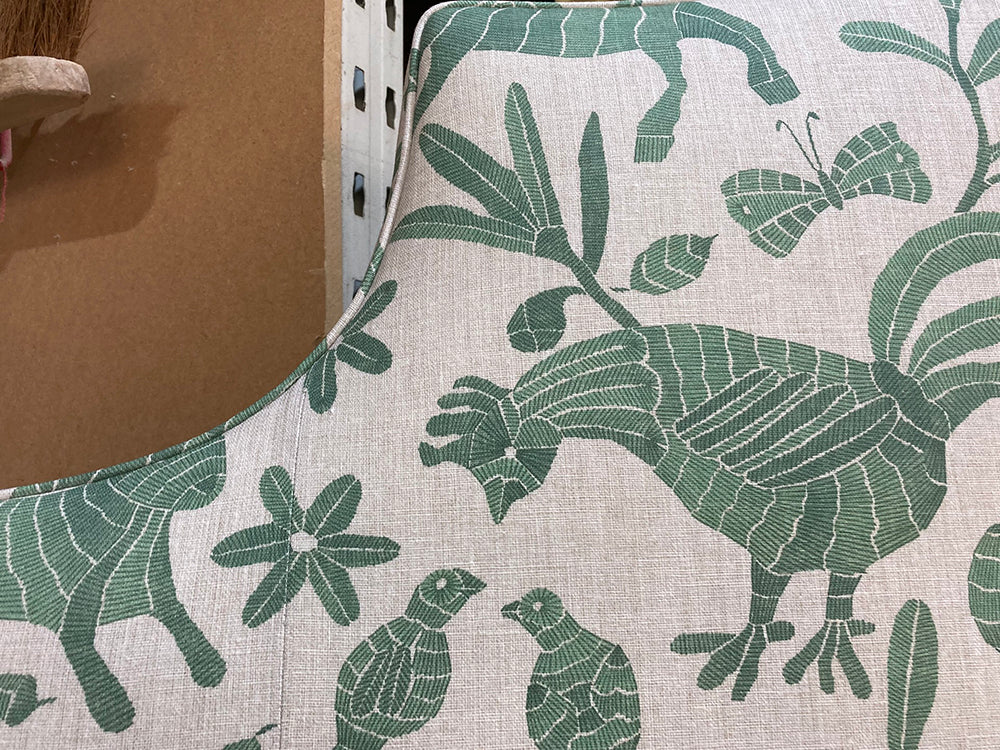 Super King Samson Headboard Lewis & Wood Otomi Leafy