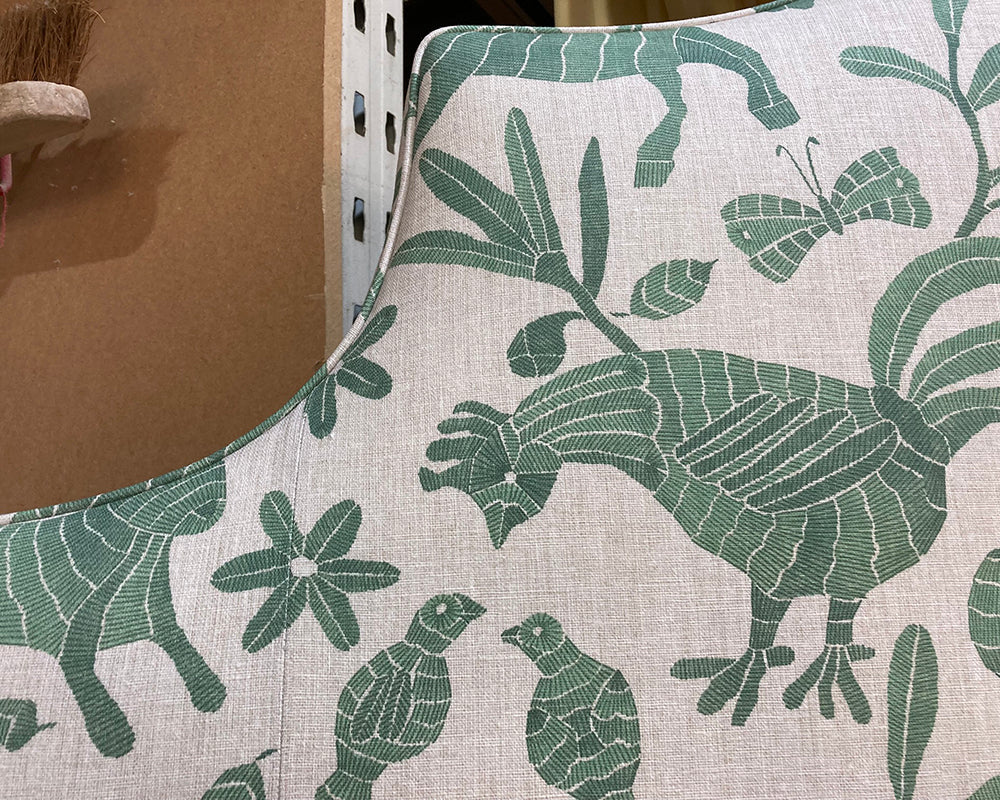 Super King Samson Headboard Lewis & Wood Otomi Leafy