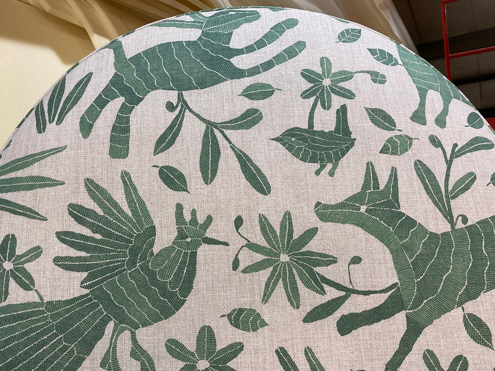 Super King Samson Headboard Lewis & Wood Otomi Leafy