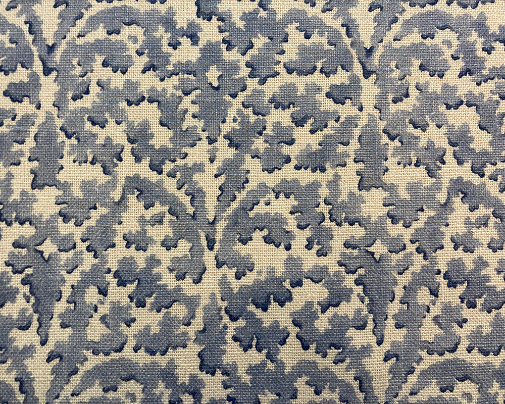 Kingsize Samson Headboard Linwood Bagatelle Forget-Me-Not
