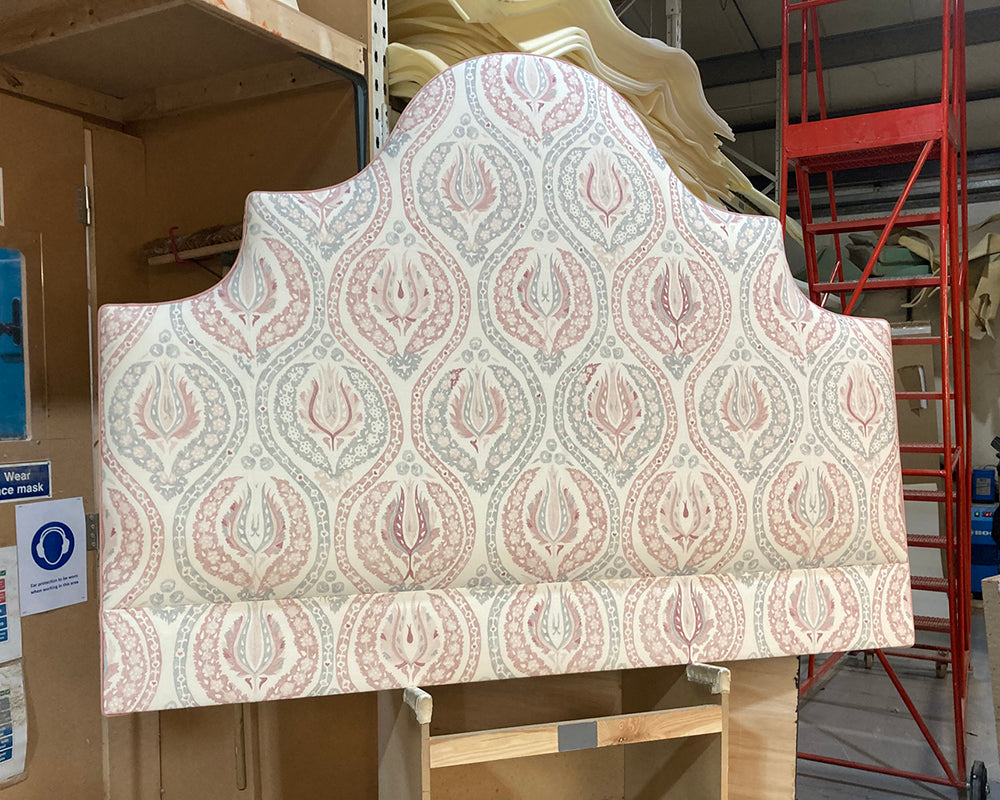 Super King Samson Headboard Lewis & Wood Benaki Rock Rose