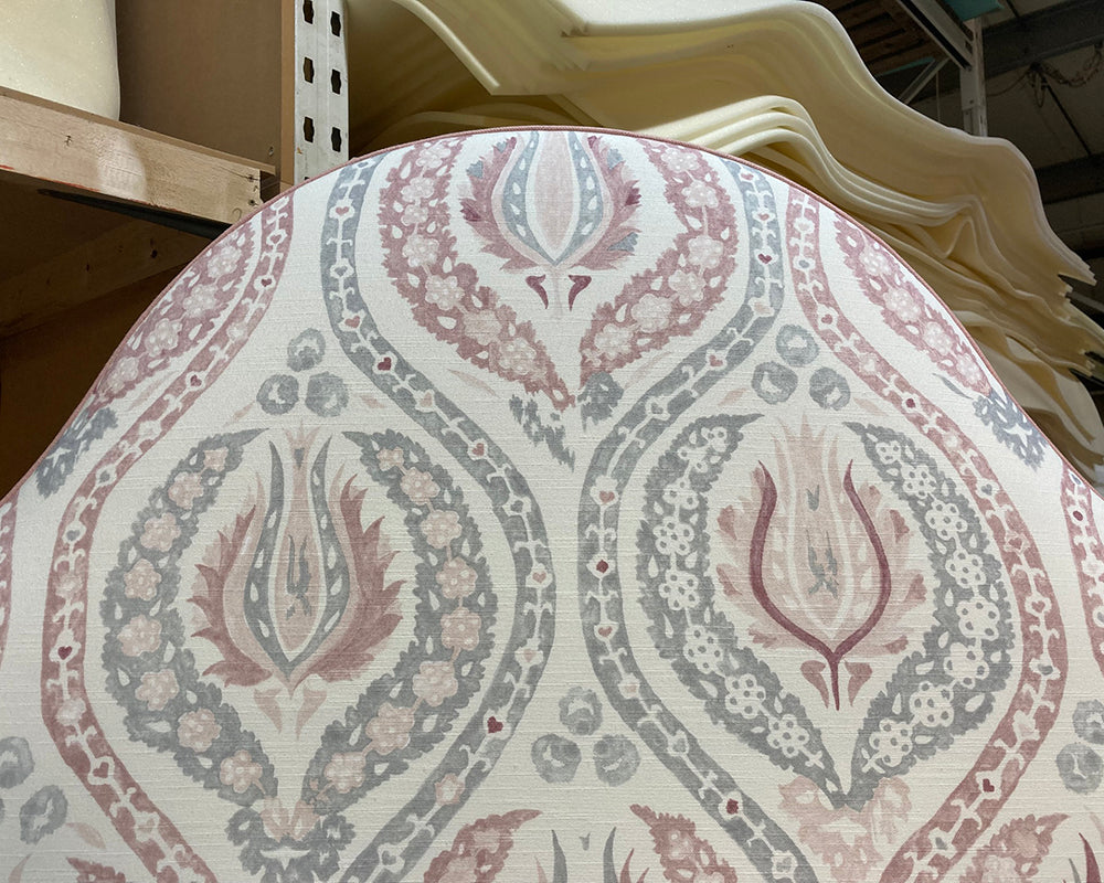 Super King Samson Headboard Lewis & Wood Benaki Rock Rose