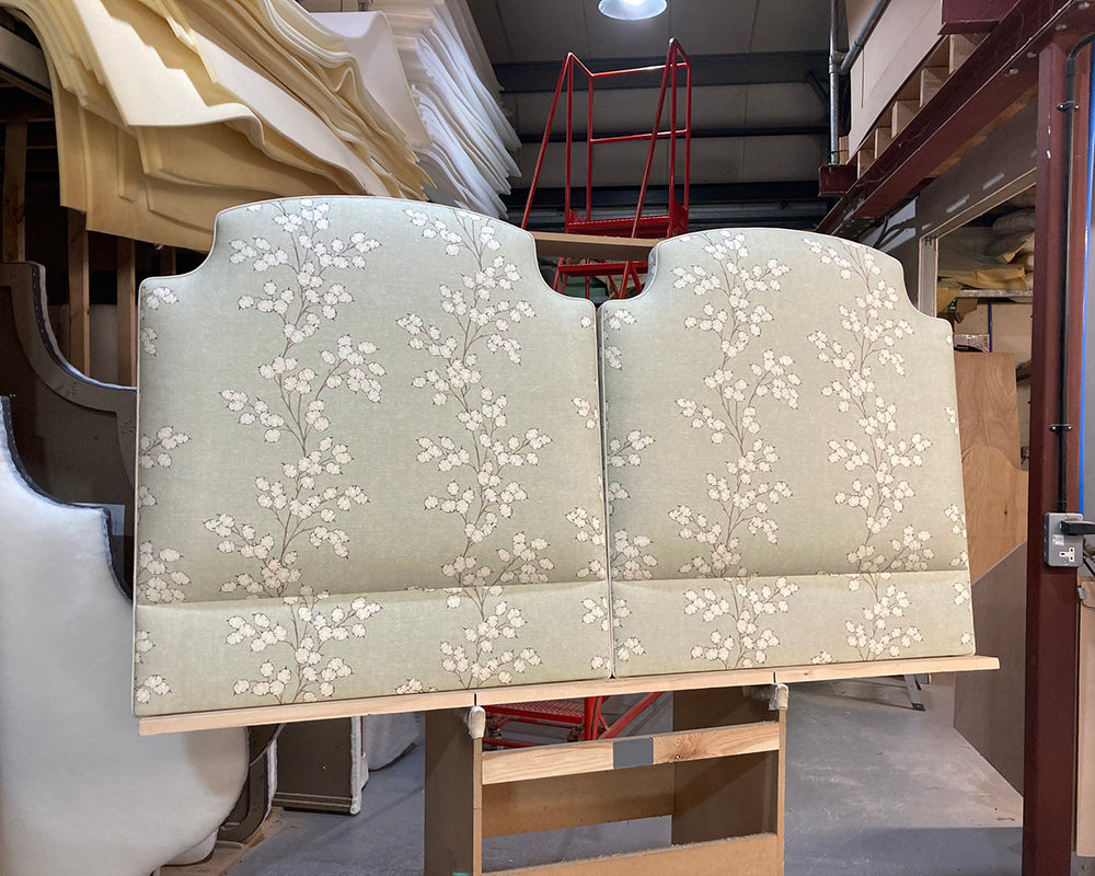 Twin Single Puffin Headboards Linwood Lottie Sage