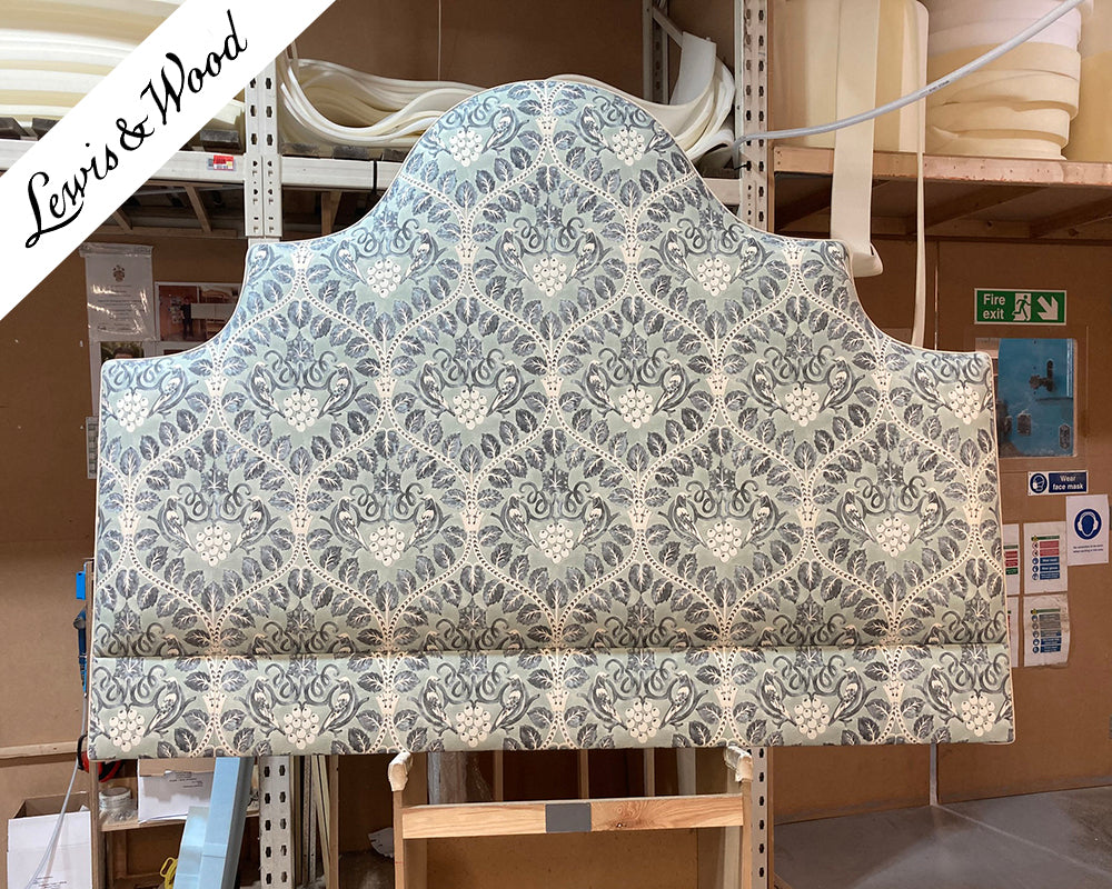 Super King Headboard Lewis & Wood Berry Brothers Delft