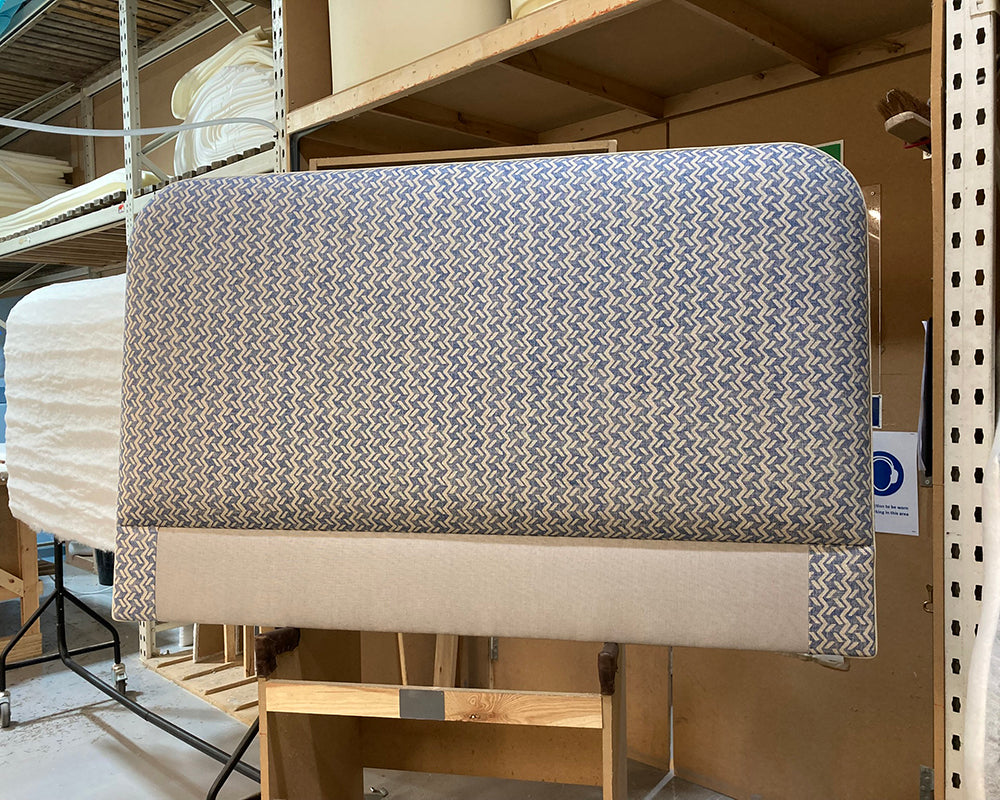 Kingsize Faray Headboard Fermoie Chiltern 005 Blue