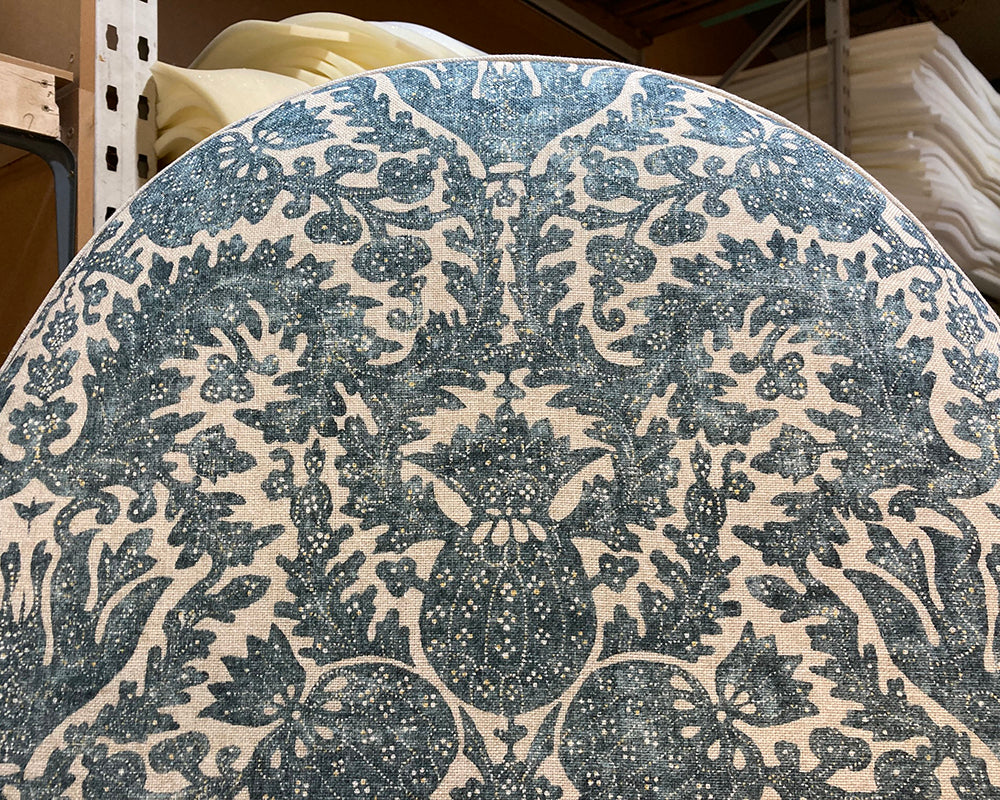 Kingsize Samson Headboard Lewis & Wood Small Scale Pomegranate Moonstone