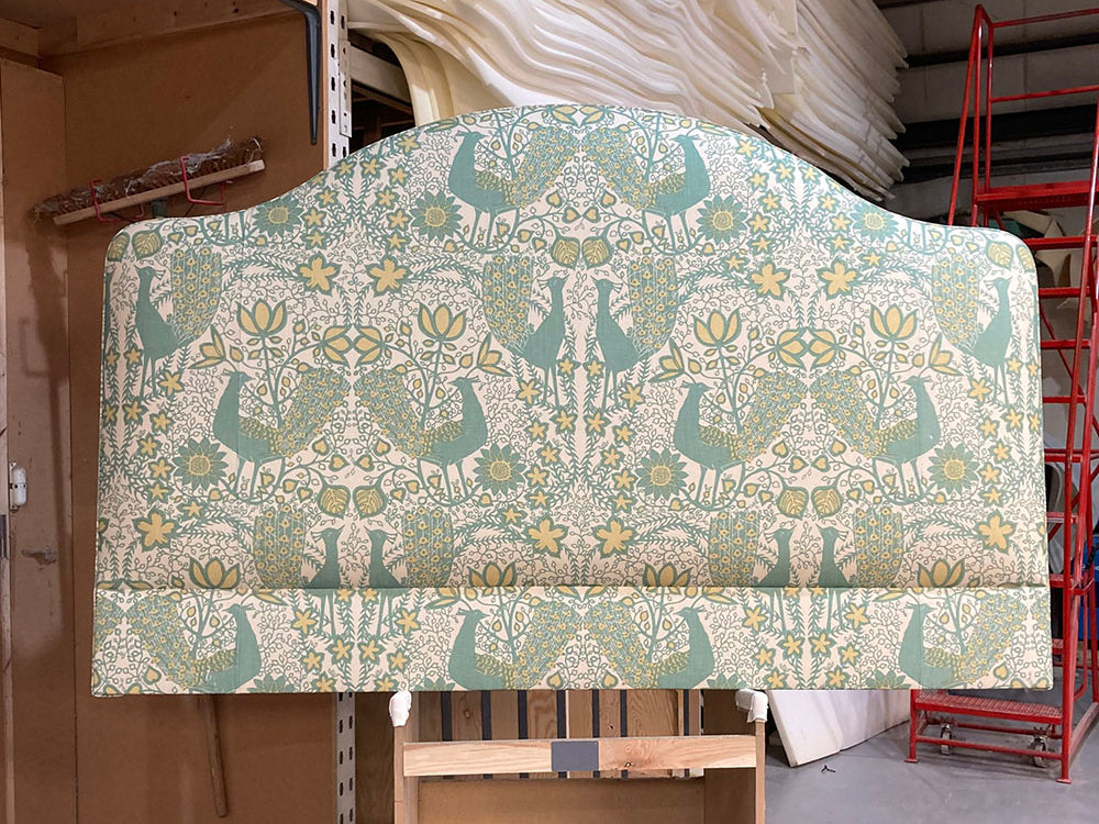 Super King Barra Headboard Lewis & Wood Peacock Frascati