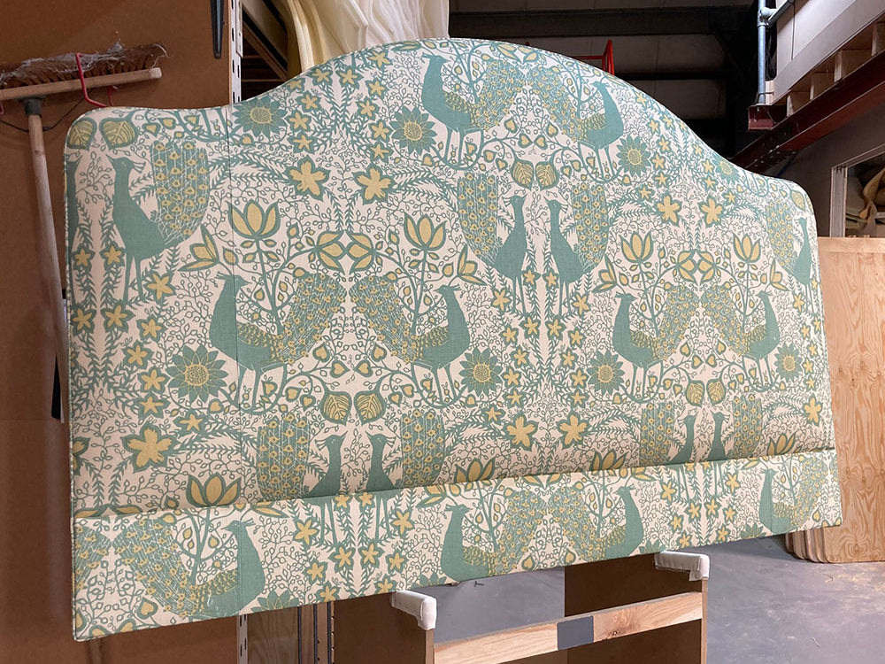 Super King Barra Headboard Lewis & Wood Peacock Frascati