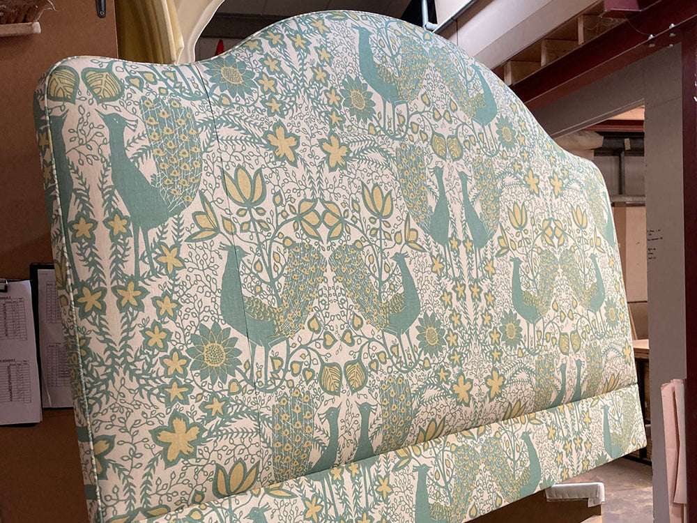 Super King Barra Headboard Lewis & Wood Peacock Frascati