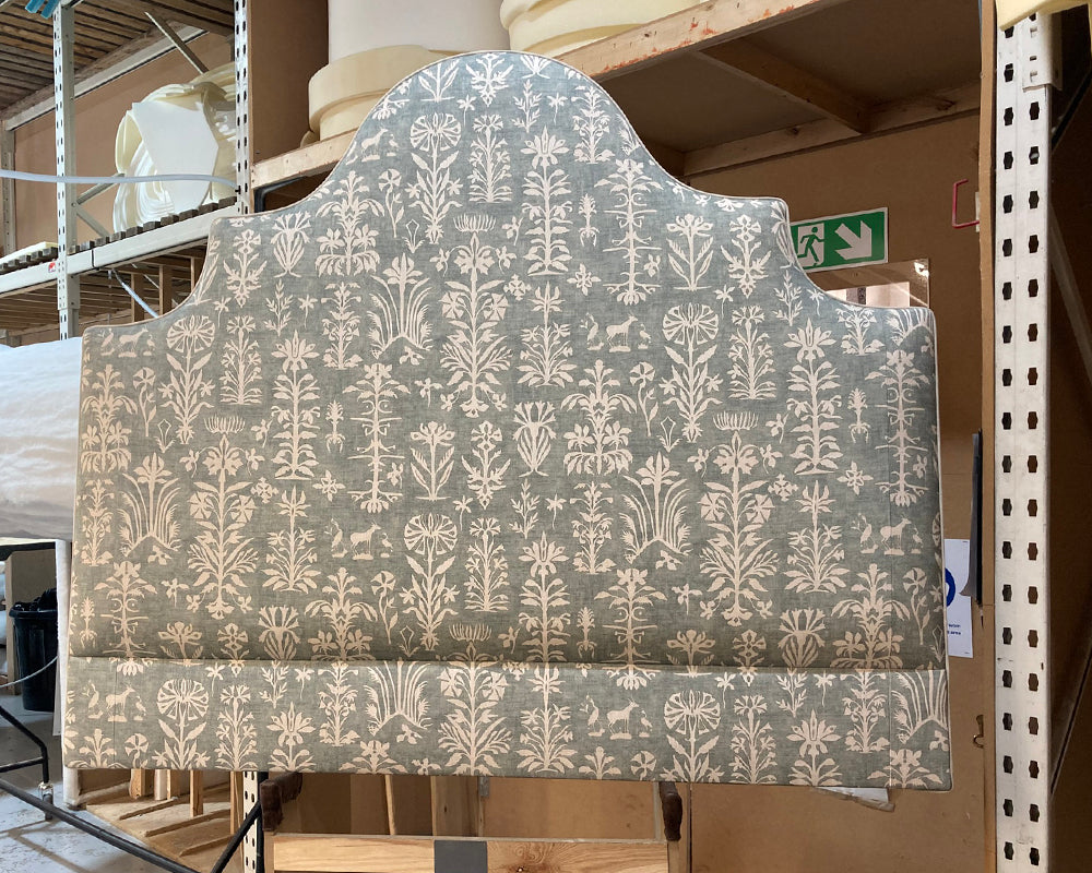 Kingsize Samson Headboard Lewis & Wood Papyrus Eau De Nil