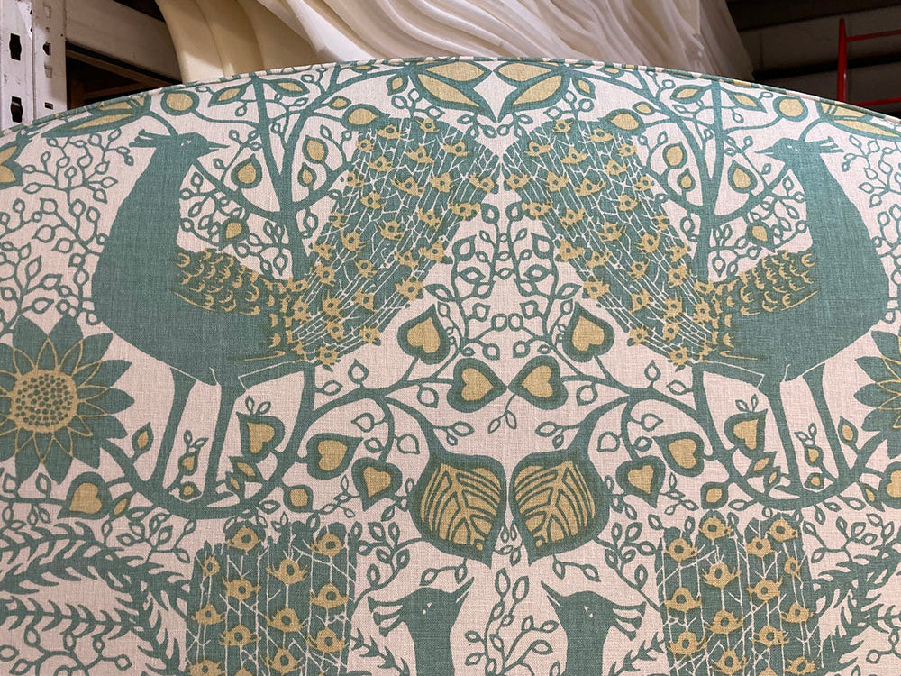 Super King Barra Headboard Lewis & Wood Peacock Frascati
