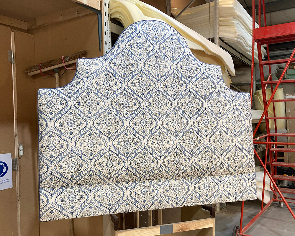 Kingsize Samson Headboard Linwood Kala Raindrop