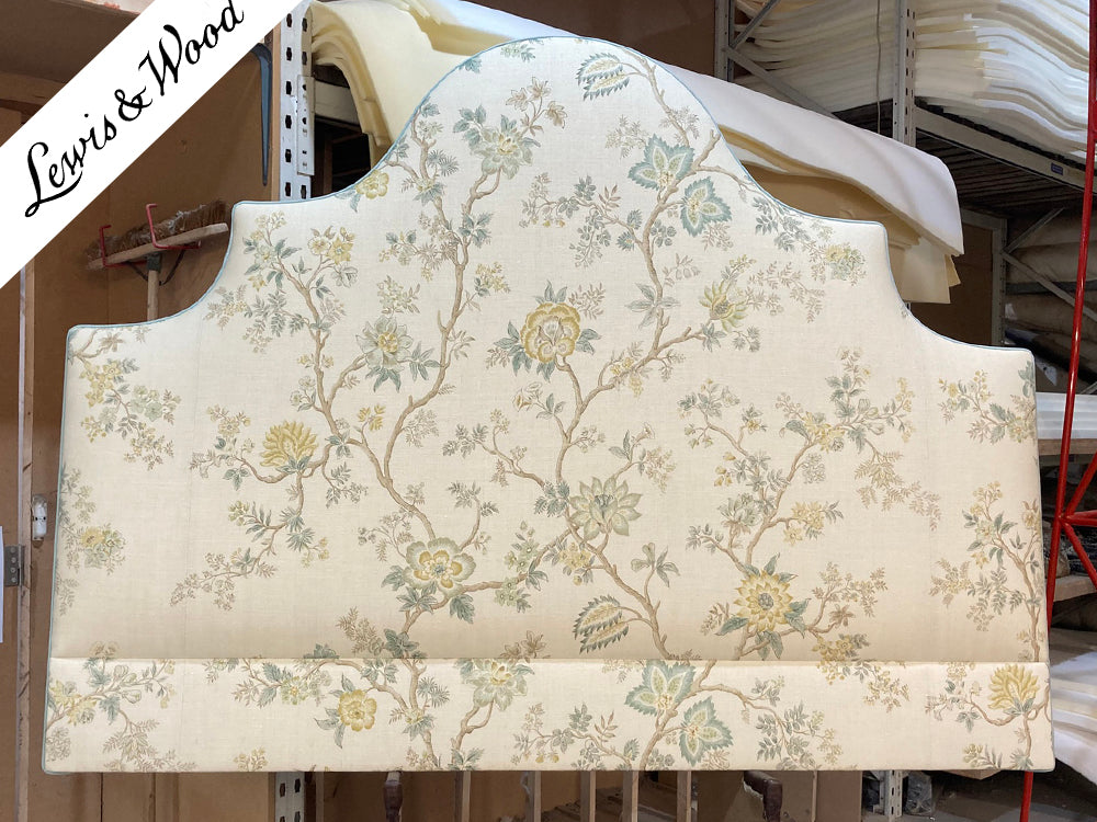 Super King Samson Headboard Lewis & Wood Indienne Quince