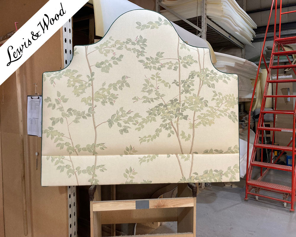 Double Samson Headboard Lewis And Wood Beech Document Green