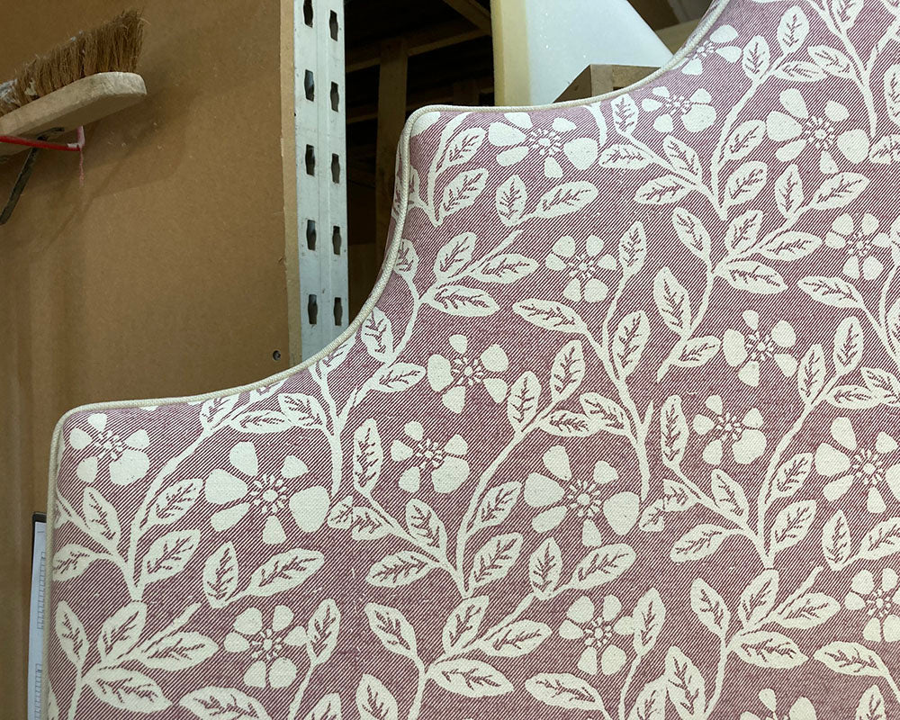 Double Samson Headboard Fermoie Liana Pink