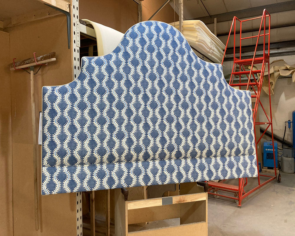 Super King Samson Headboard Linwood Helter Skelter Adriatic