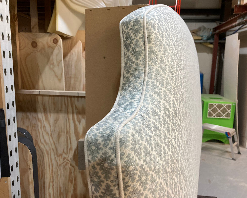 Kingsize Puffin Headboard Linwood Ashfield Moss