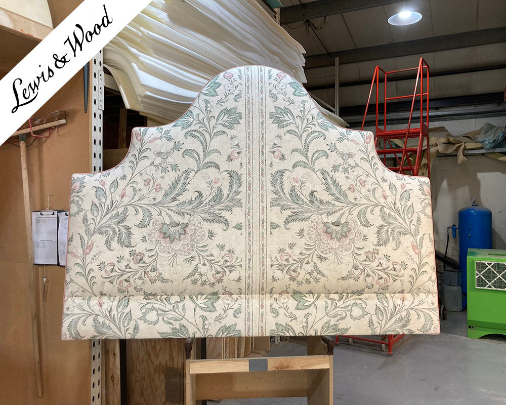 Super King Samson Headboard Lewis & Wood Coromandel Ceramic