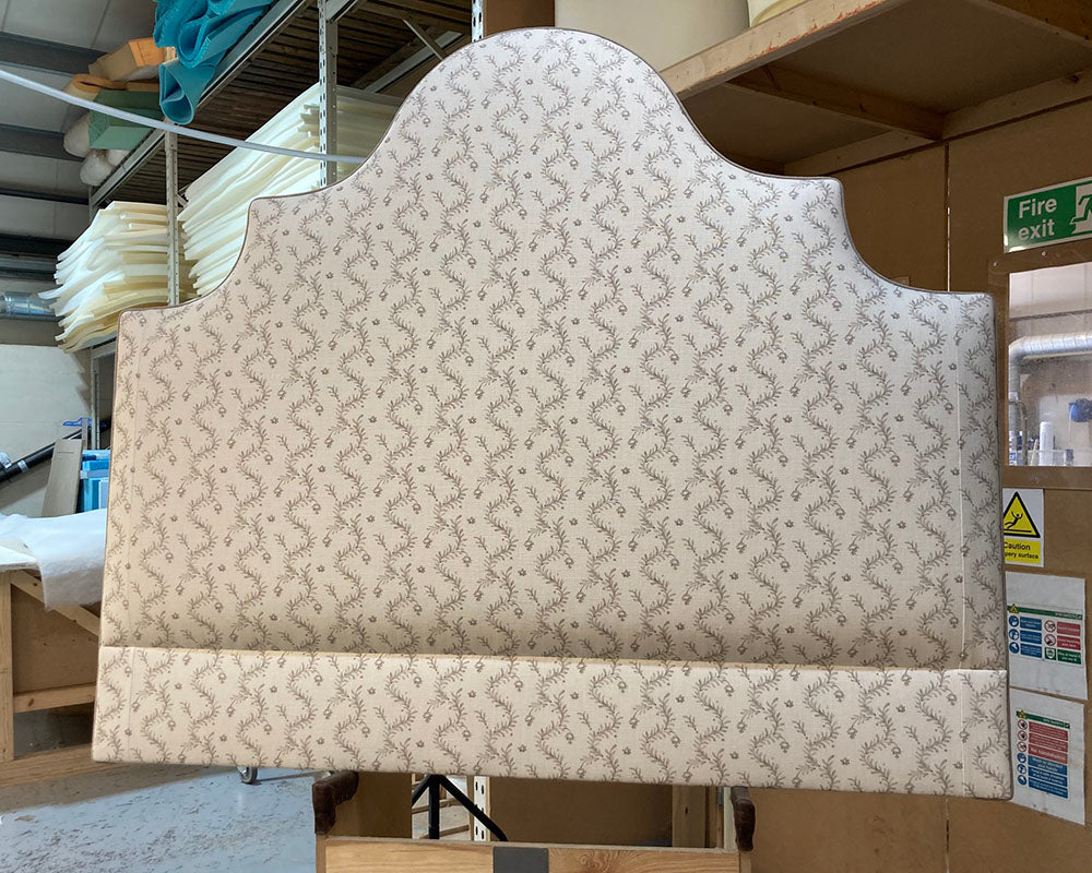 Kingsize Samson Headboard Linwood Magic Lantern Natural