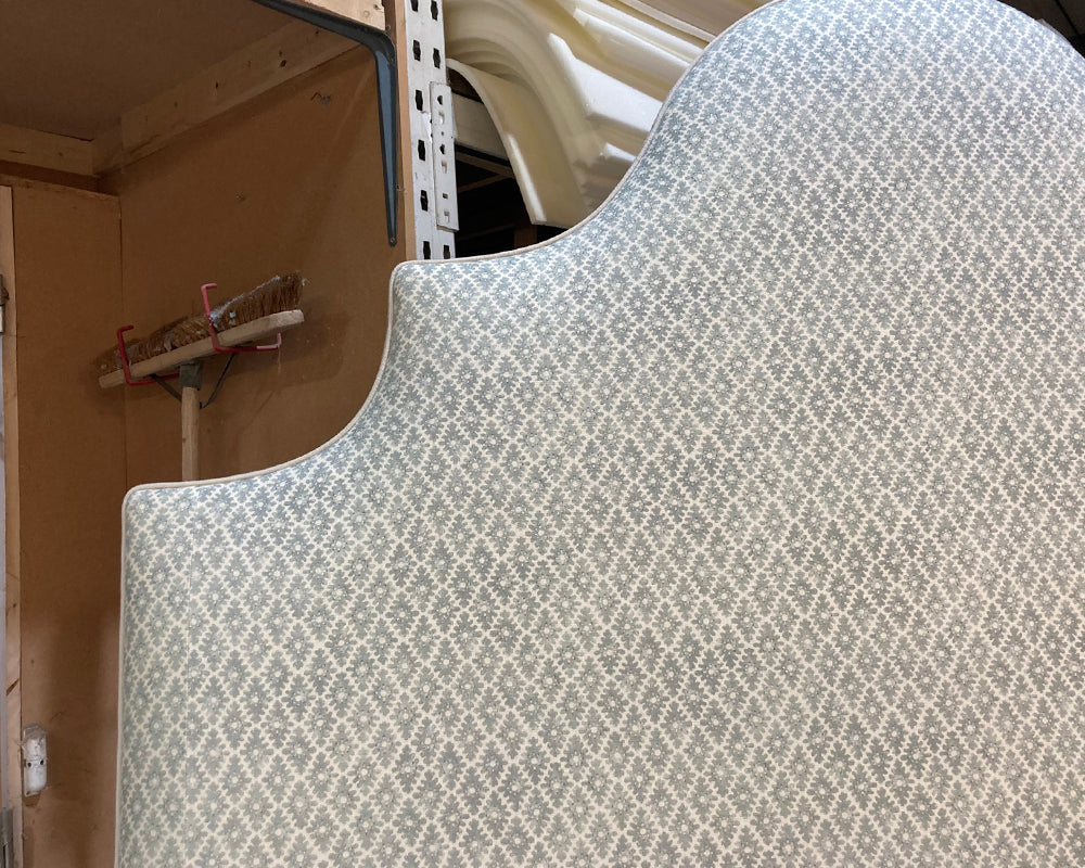 Kingsize Samson Headboard Linwood Ashfield Moss