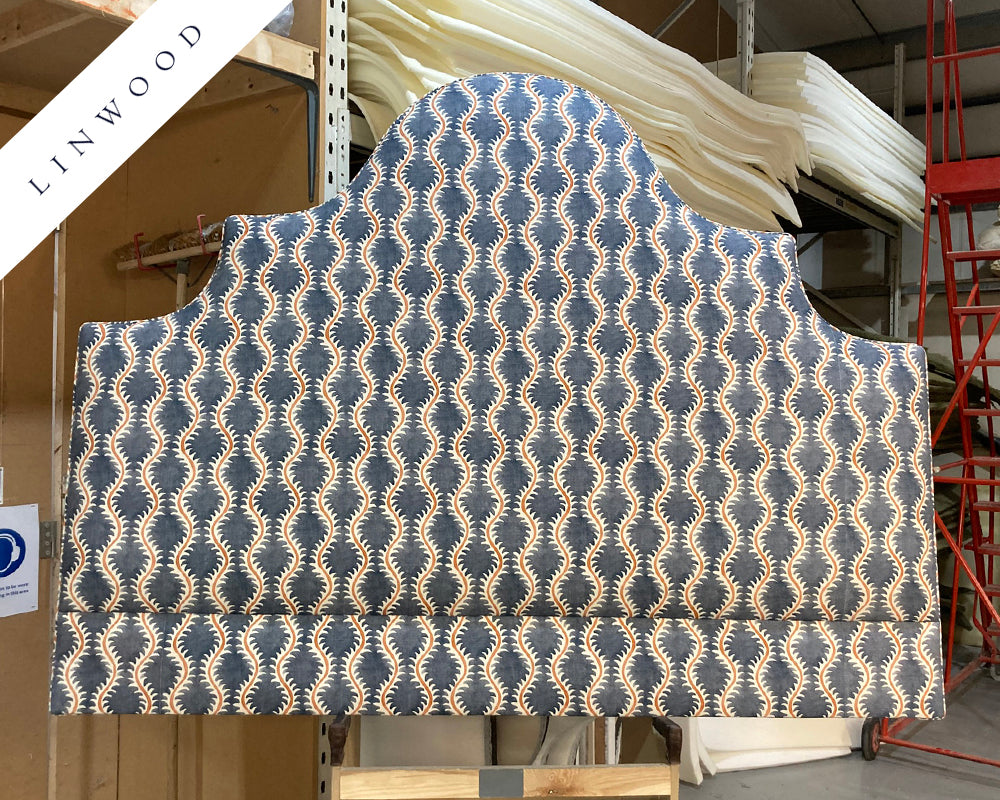 Super King Samson Headboard Linwood Helter Skelter Slate