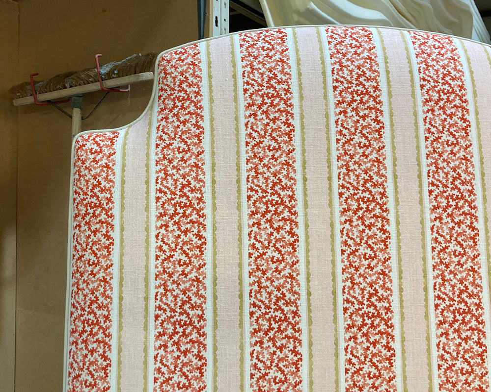 Twin Single Puffin Headboards Linwood Garden Gate Strawberry Mousse