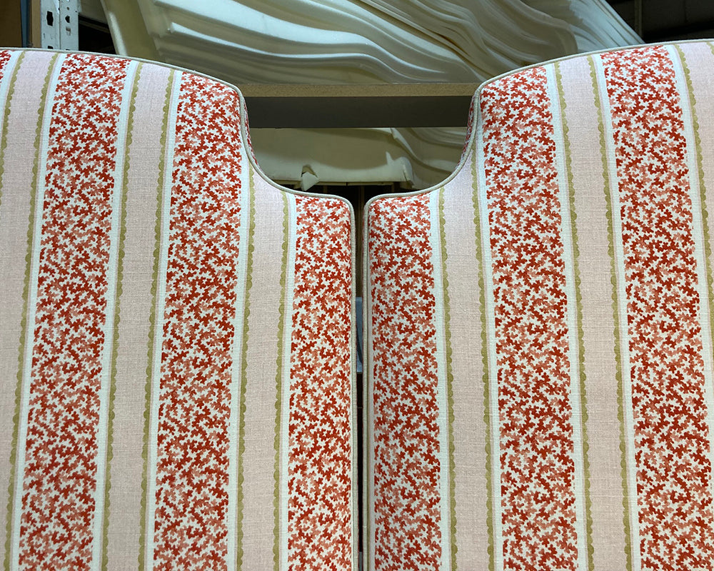 Twin Single Puffin Headboards Linwood Garden Gate Strawberry Mousse