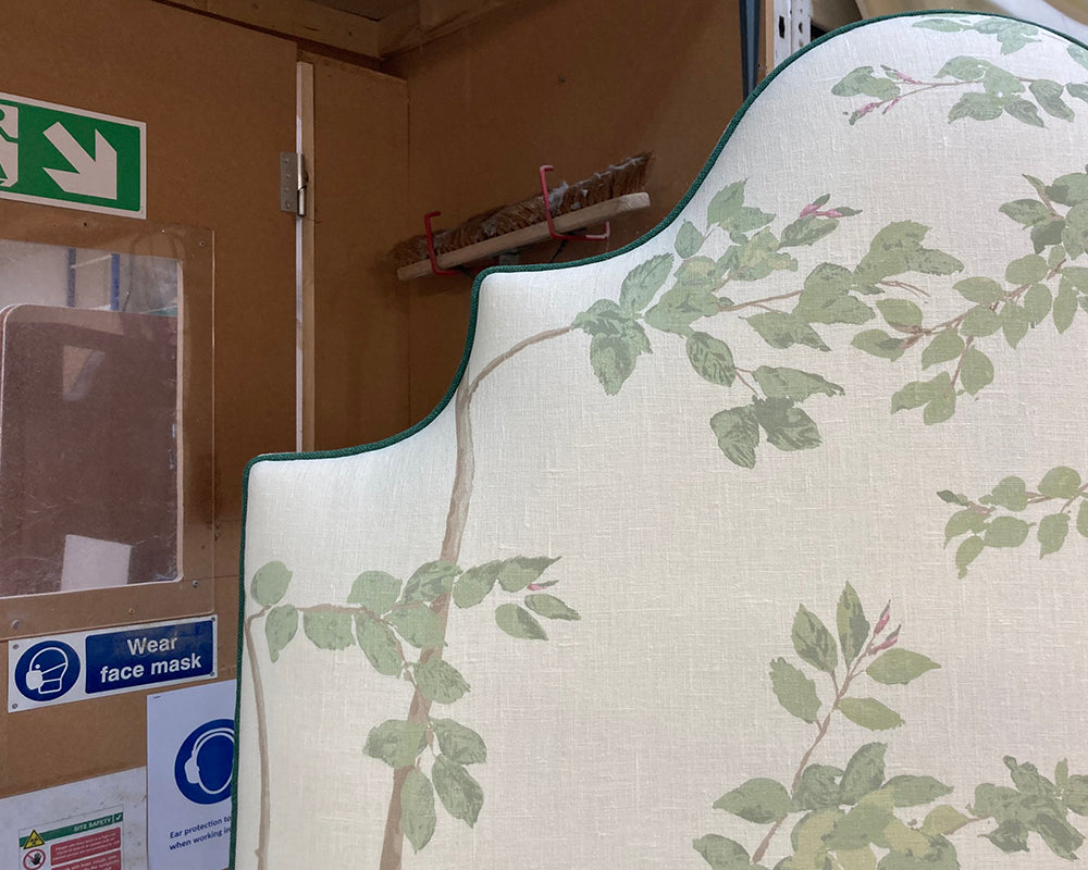 Twin Single Samson Headboards Lewis & Wood Beech Document Green