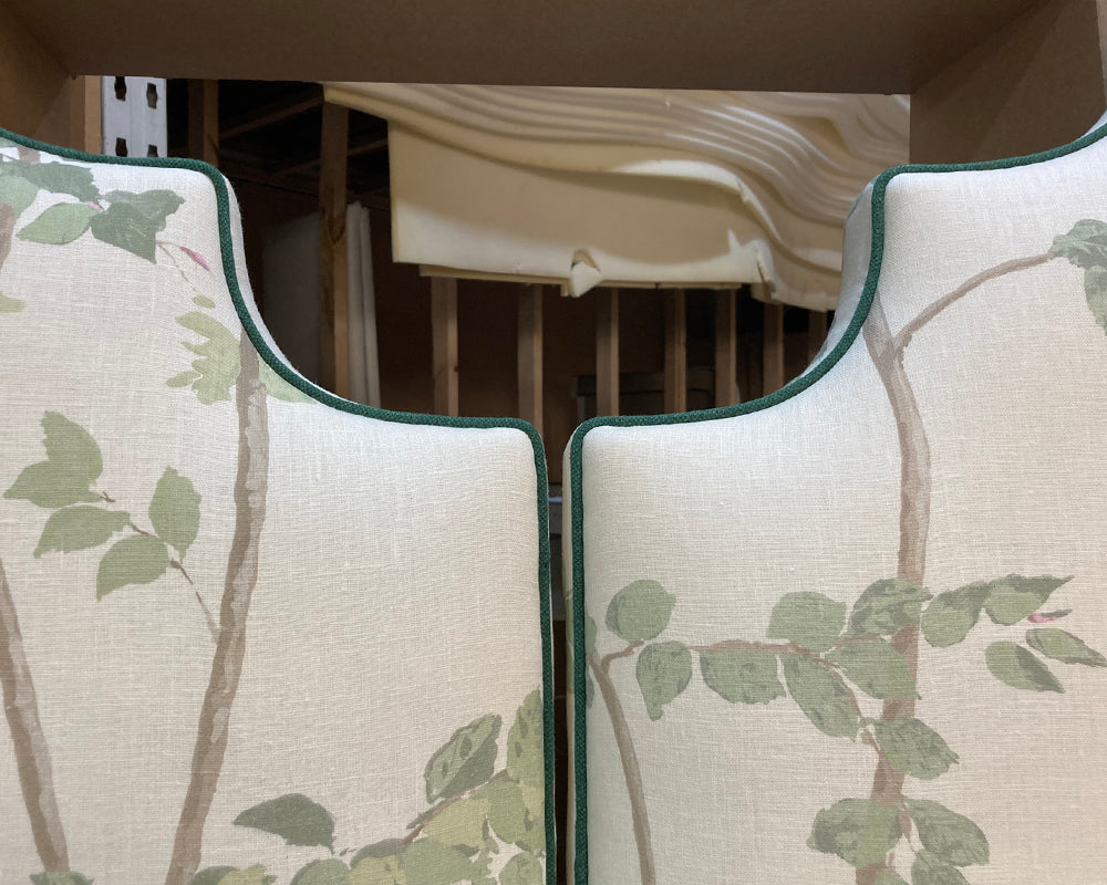 Twin Single Samson Headboards Lewis & Wood Beech Document Green