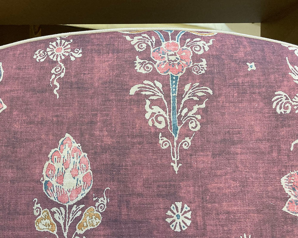 Double Barra Headboard Lewis & Wood Citadel Turkish Rose