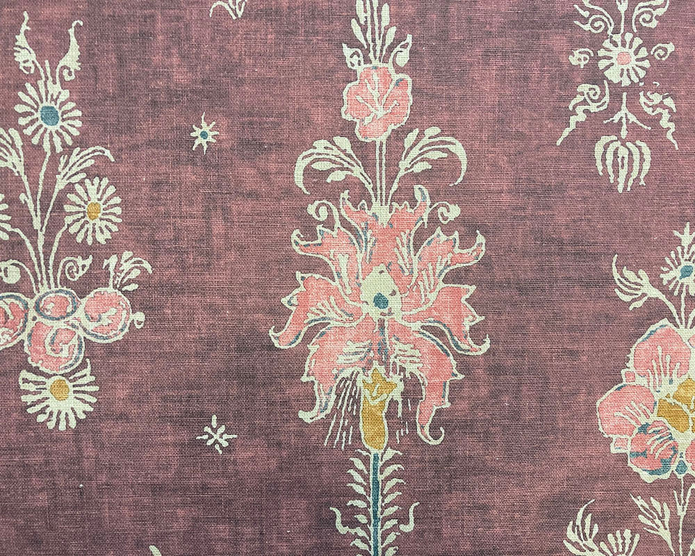 Double Barra Headboard Lewis & Wood Citadel Turkish Rose