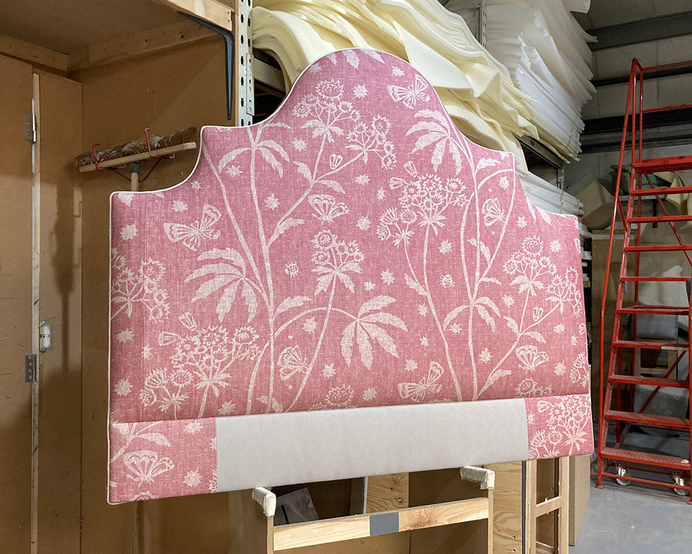 Kingsize Samson Headboard Fermoie Astrea 002 Pink