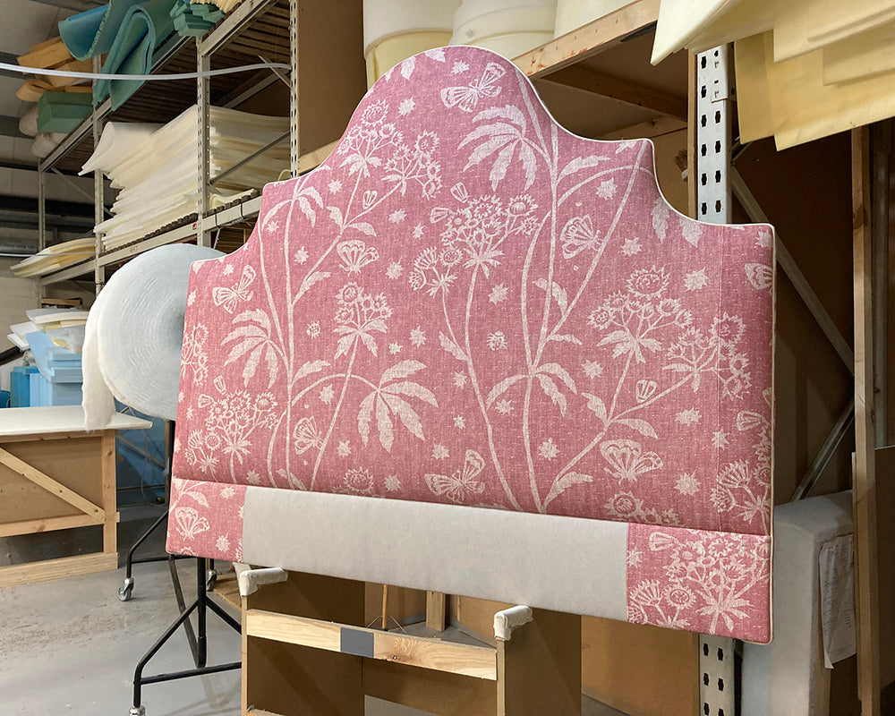 Kingsize Samson Headboard Fermoie Astrea 002 Pink