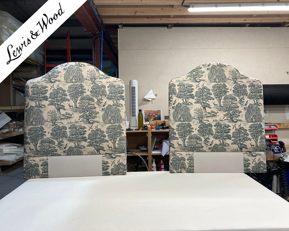 Two Single Barra Headboards Lewis &amp; Wood Deer Park