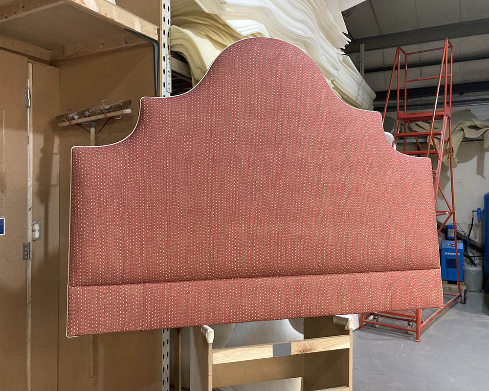 Super King Samson Headboard Lewis & Wood Wild Rice Red Hut